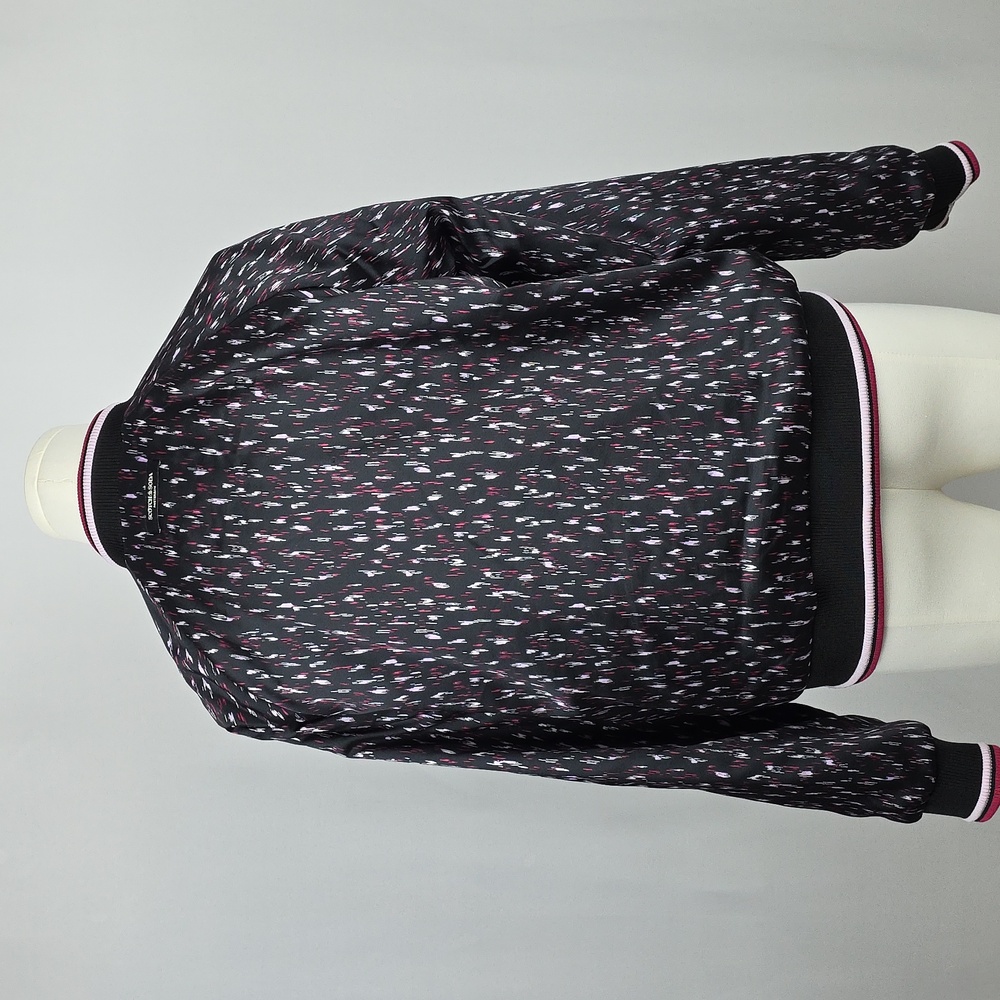 Scotch & Soda Reversible Bomber Jacket – Pink Leopard & Black Print, Women’s - Picture 6 of 10